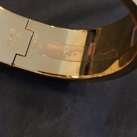 ‼️SOLD‼️ HERMÈS Clic Clac H Clasp Bracelet - Picture 4 of 5